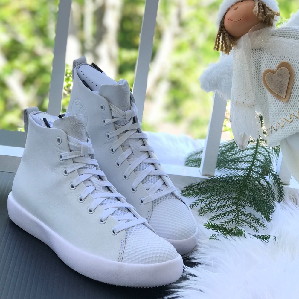 NWT Converse Rare AllStar Modern HI White Angel W - Picture 2 of 8